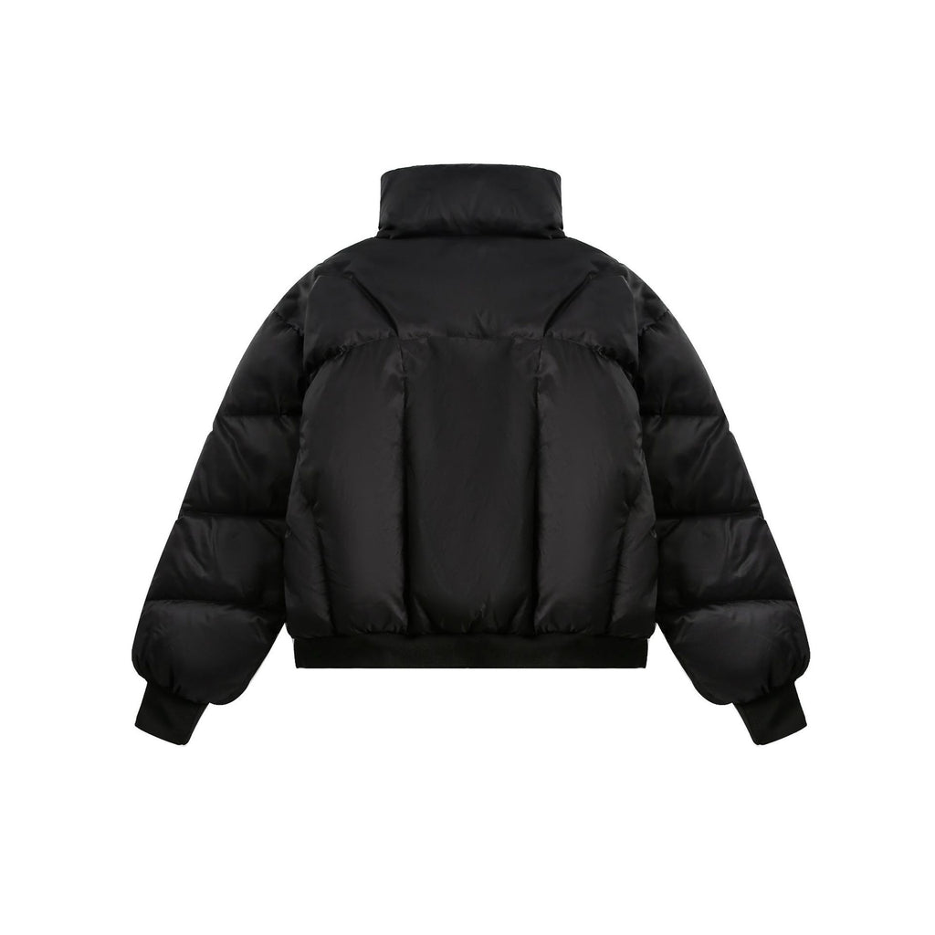 Design Stand Collar Short Down Jacket Thick Armor Coat