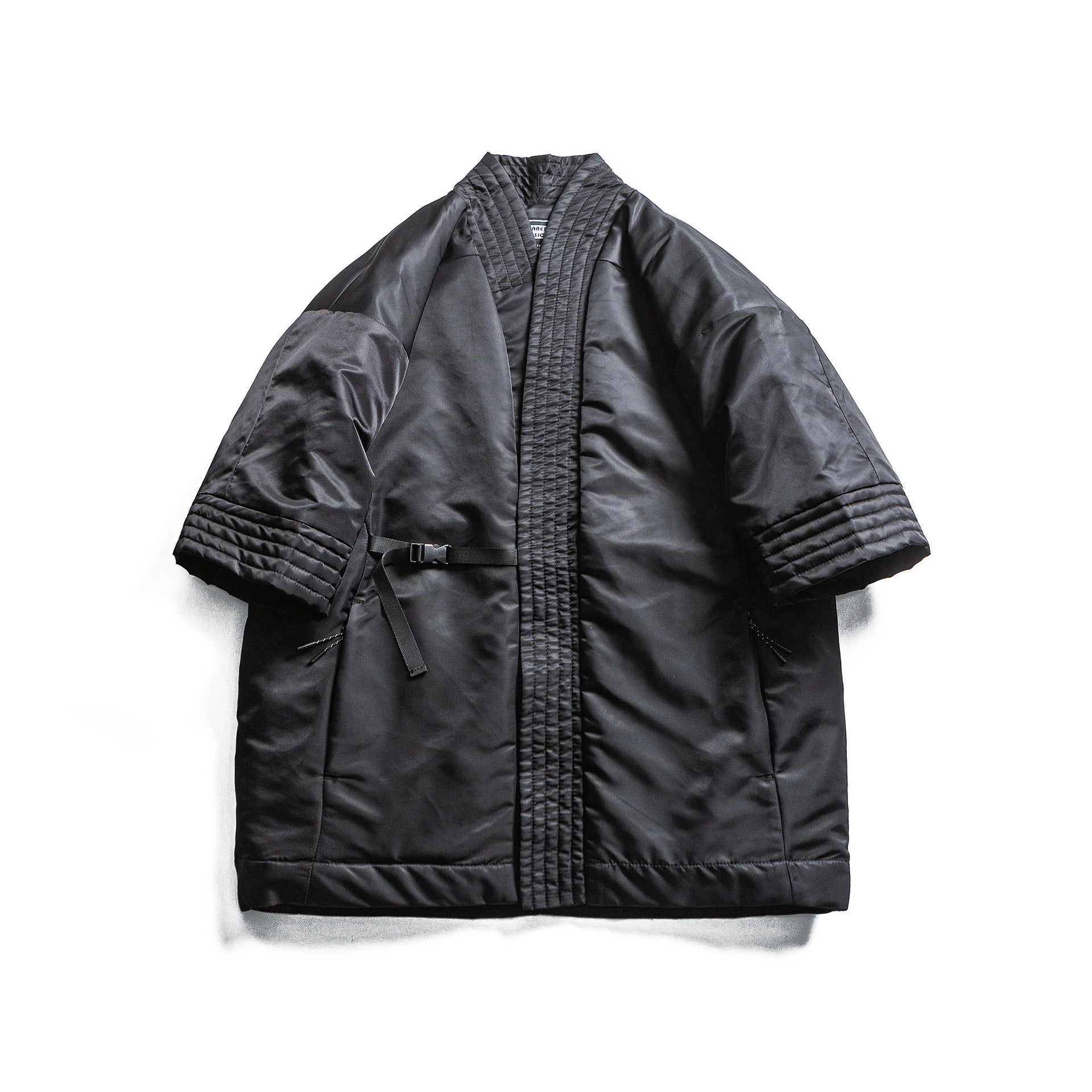 Winter Thickened Cotton Coat Solid Color Retro Minimalist Design Daoist Robe Style