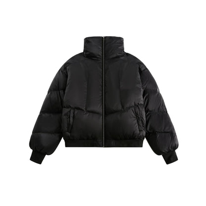 Design Stand Collar Short Down Jacket Thick Armor Coat